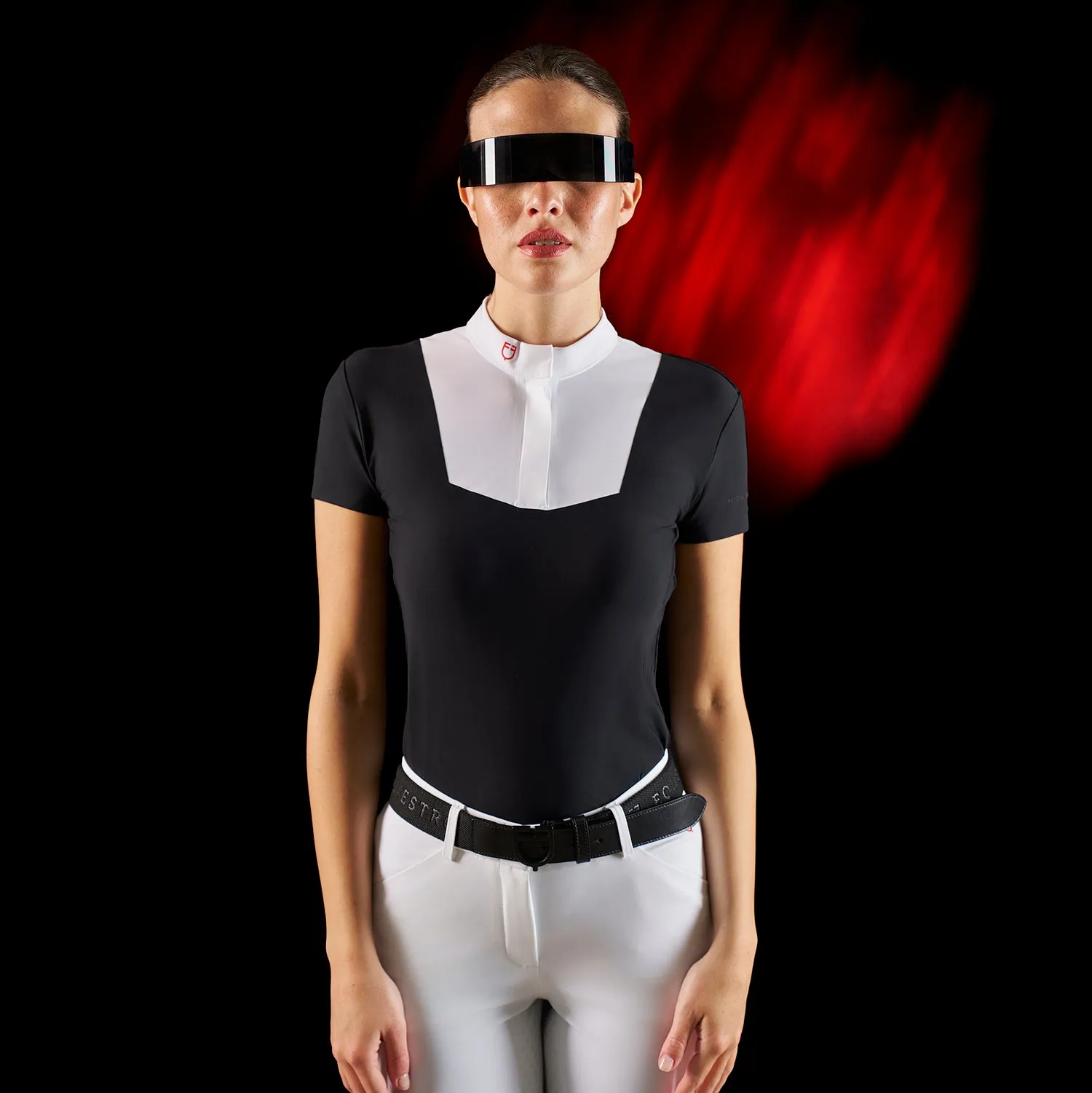 Polo donna da concorso Ridertechnology