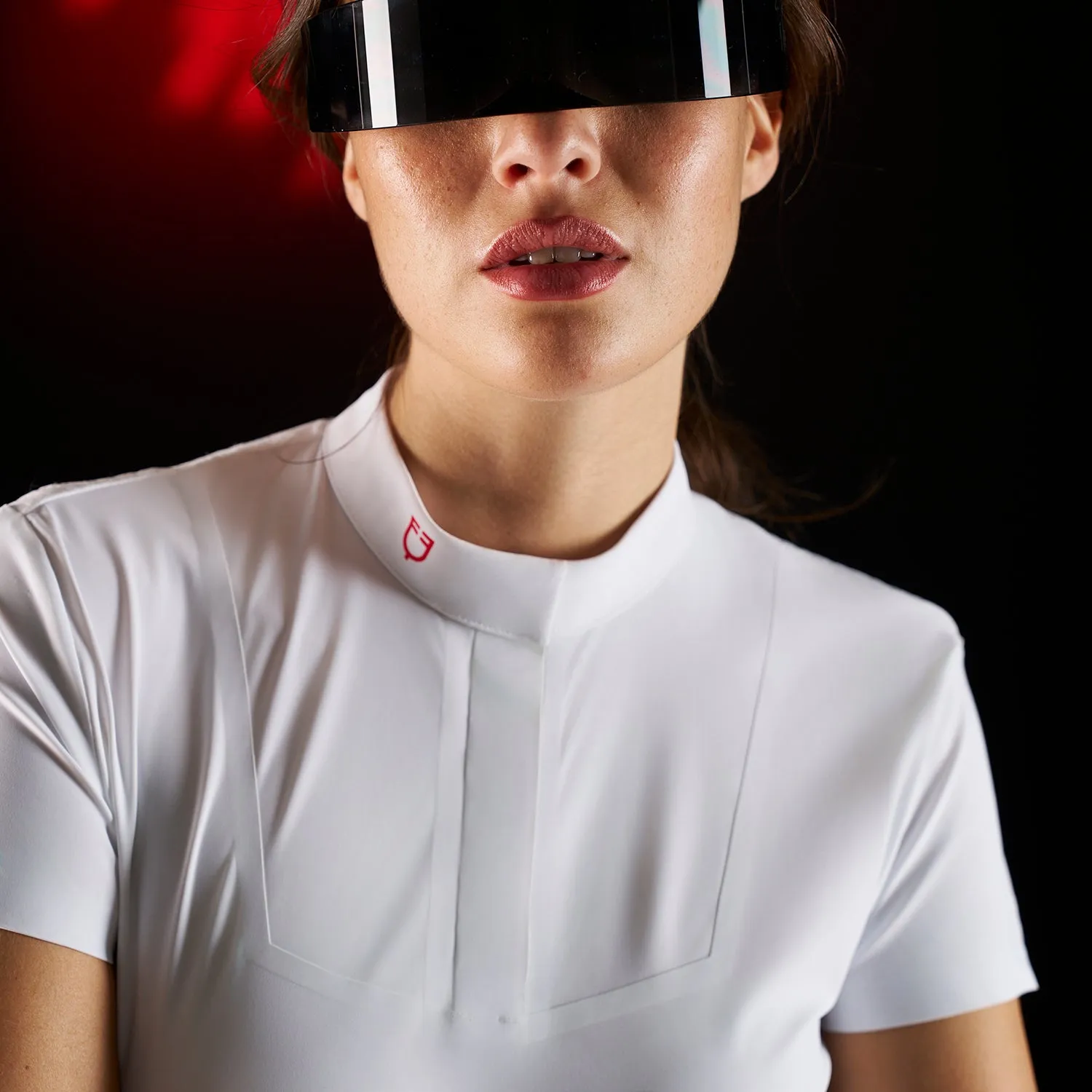 Polo donna da concorso Ridertechnology